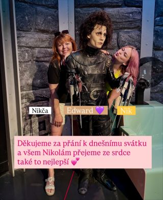 Děkujeme všem za krásná přání, kytky i dobroty 😉 k dnešnímu svátku. A všem jmenovkyním přejeme jen to krásné 💕 JSTE TU S...