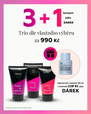🎄 Vánoční trio v limitované nabídce. Vyber si libovolné tři odstíny barev na vlasy 120 ml za 990 Kč (ano, může být stejný...
